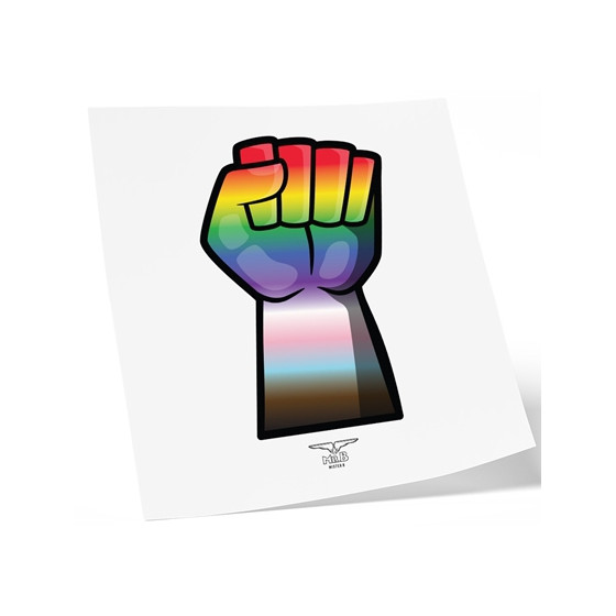 Tatouage éphémère GAY FORCE 10 x 15cm