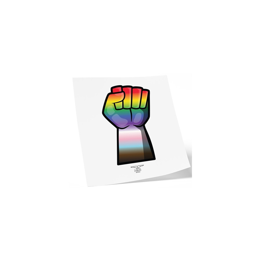 Tatouage éphémère GAY FORCE 10 x 15cm