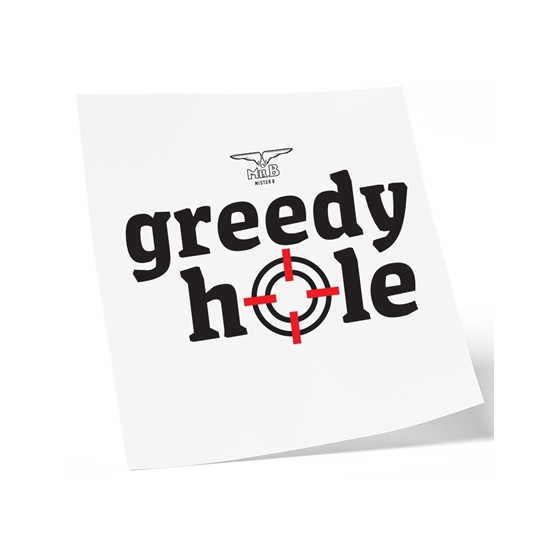 Tatouage éphémère GREEDY HOLE 10 x 10cm