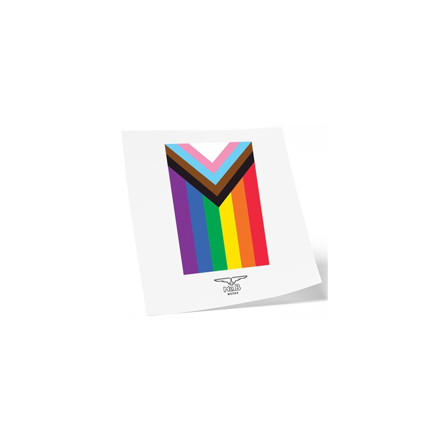 Tatouage éphémère PRIDE FLAG 10 x 10cm