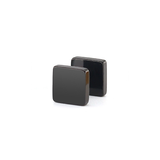 Clou d'oreille SQUARE Noir