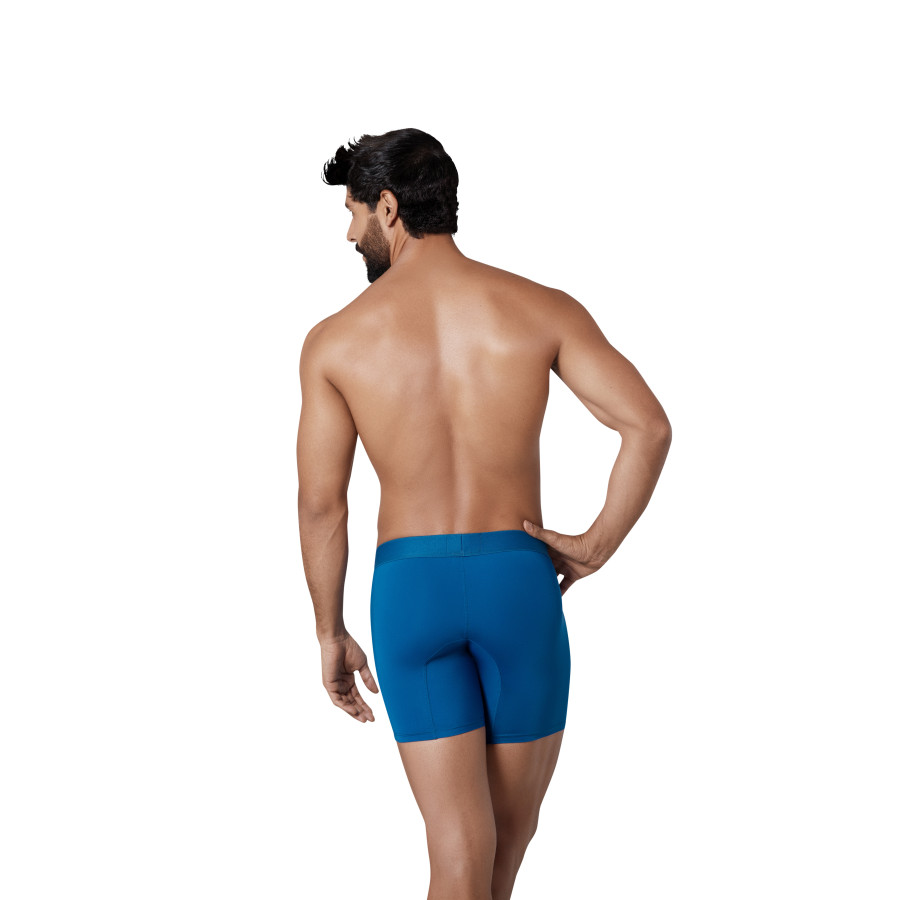Boxer long Primary Bleu pétrole