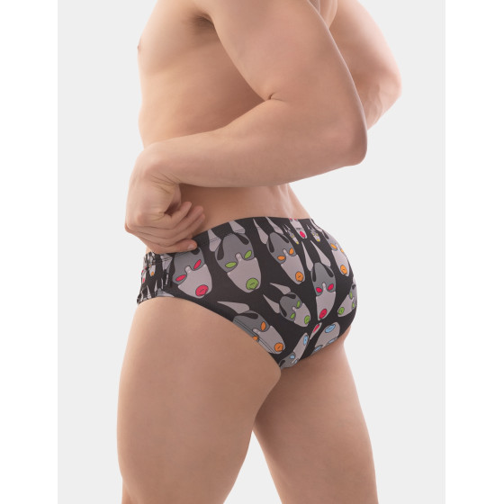 Slip de bain FETISH DOG Noir