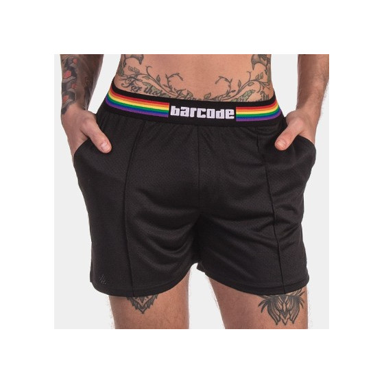 Short Barcode Pride Noir