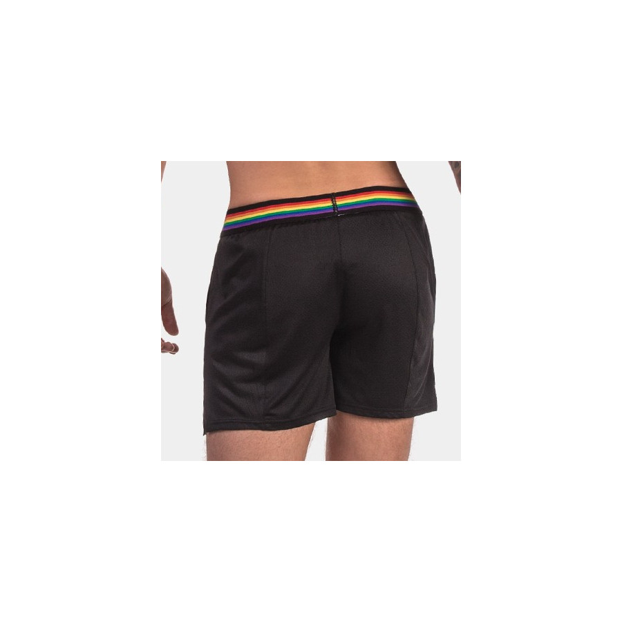 Short Barcode Pride Noir