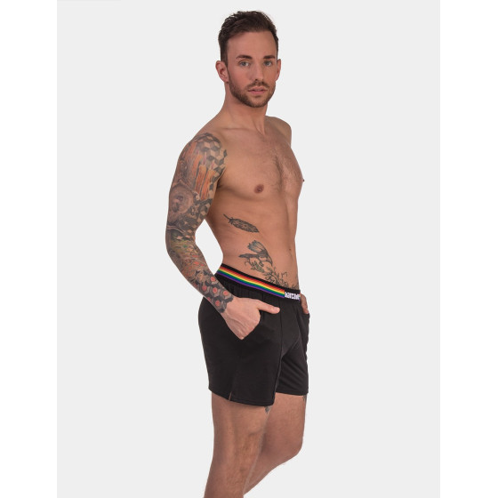 Short Barcode Pride Noir