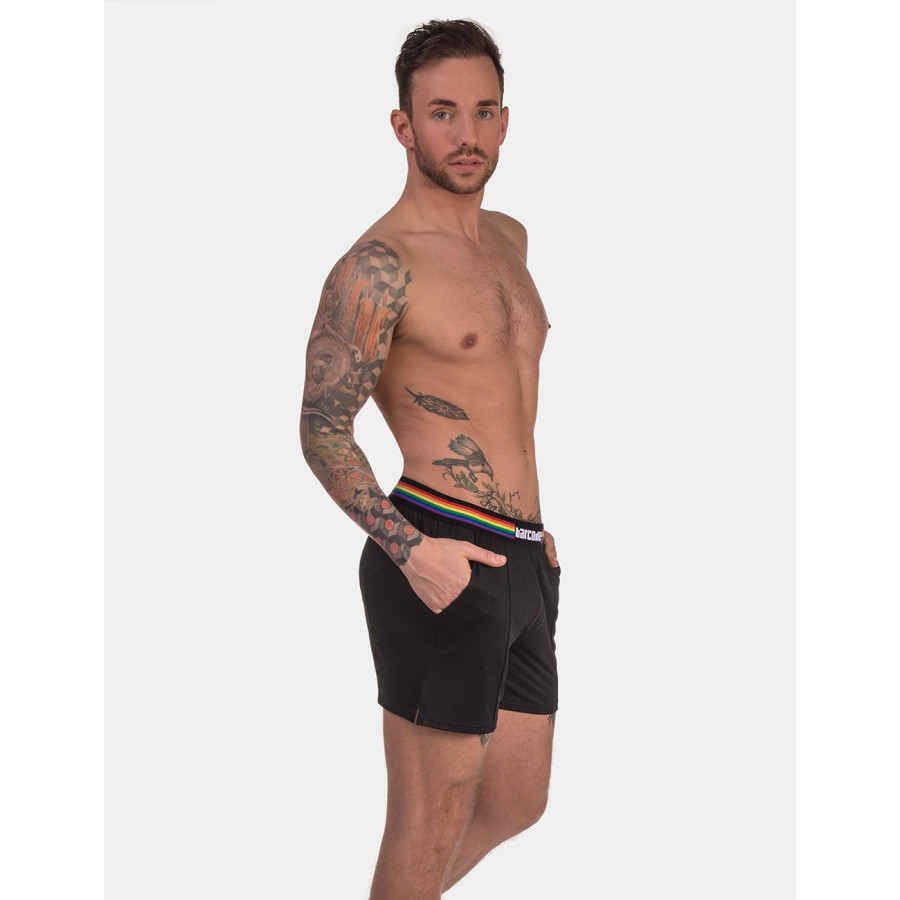 Short Barcode Pride Noir