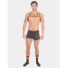Short BYRON Laboratory Noir-Orange