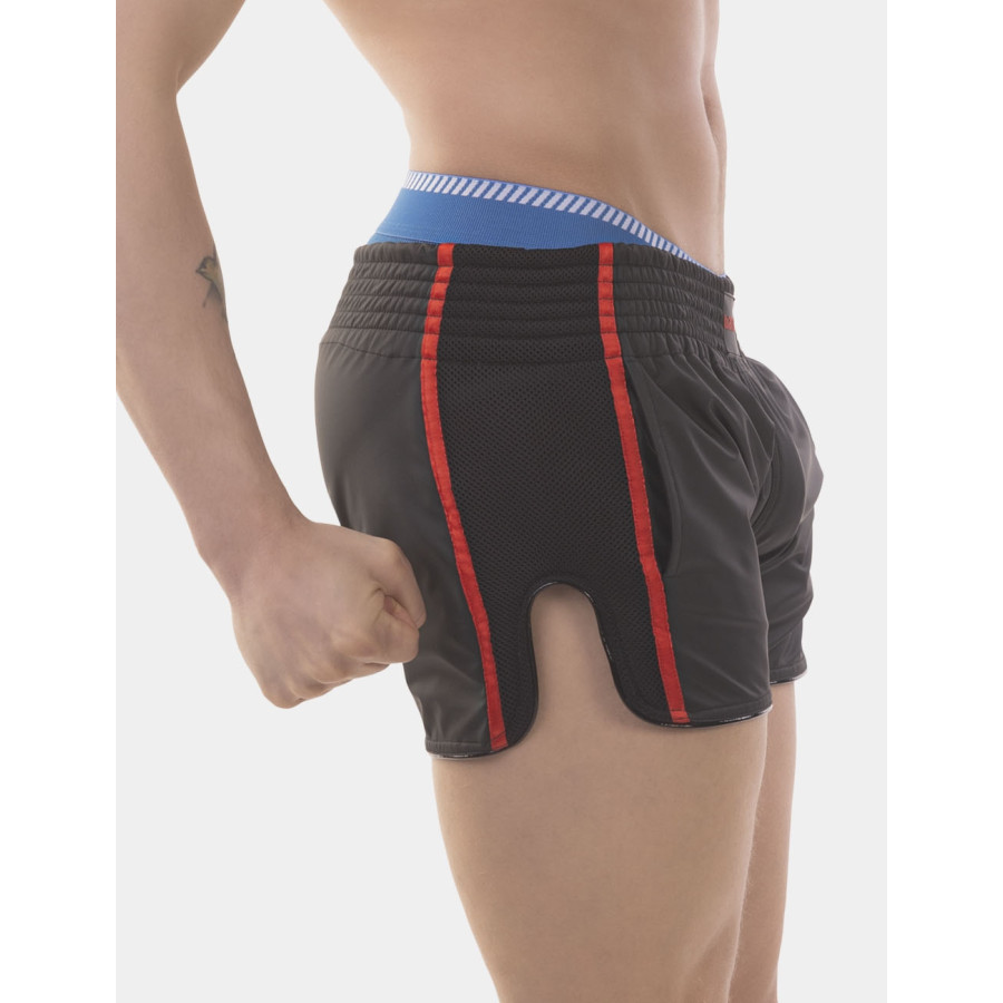 Short Jita Noir-Rouge