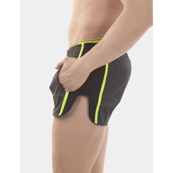 Short Jita Noir-Vert Neon