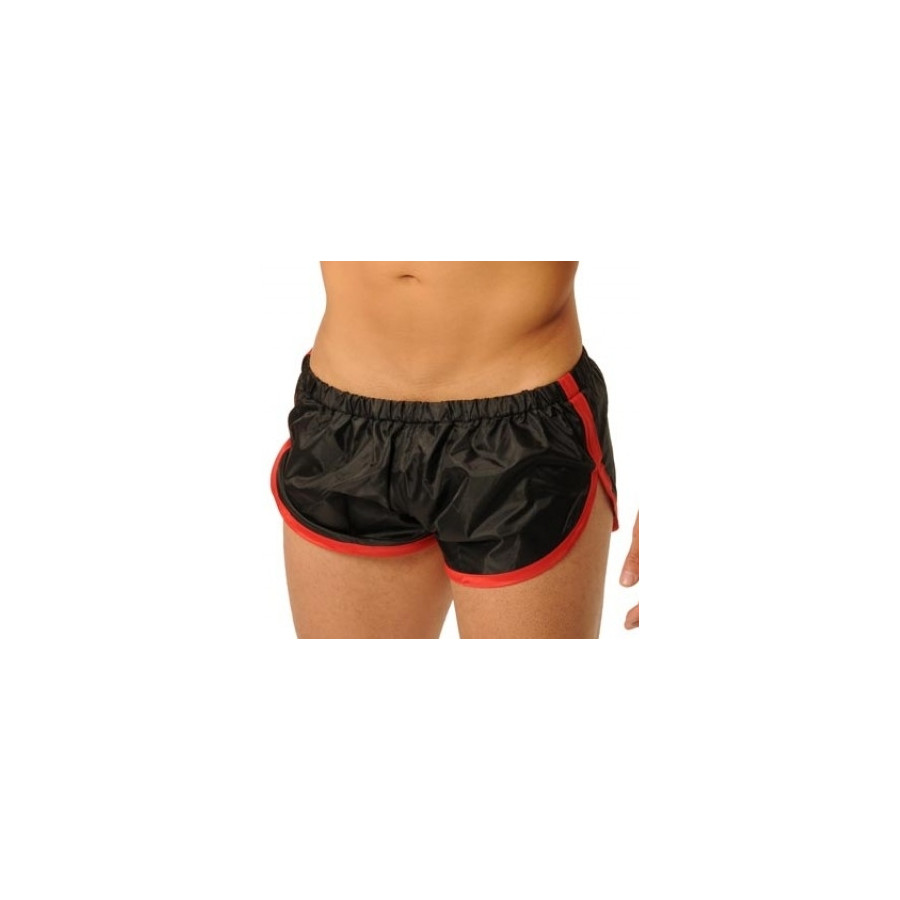 Short court Fist Noir-Rouge