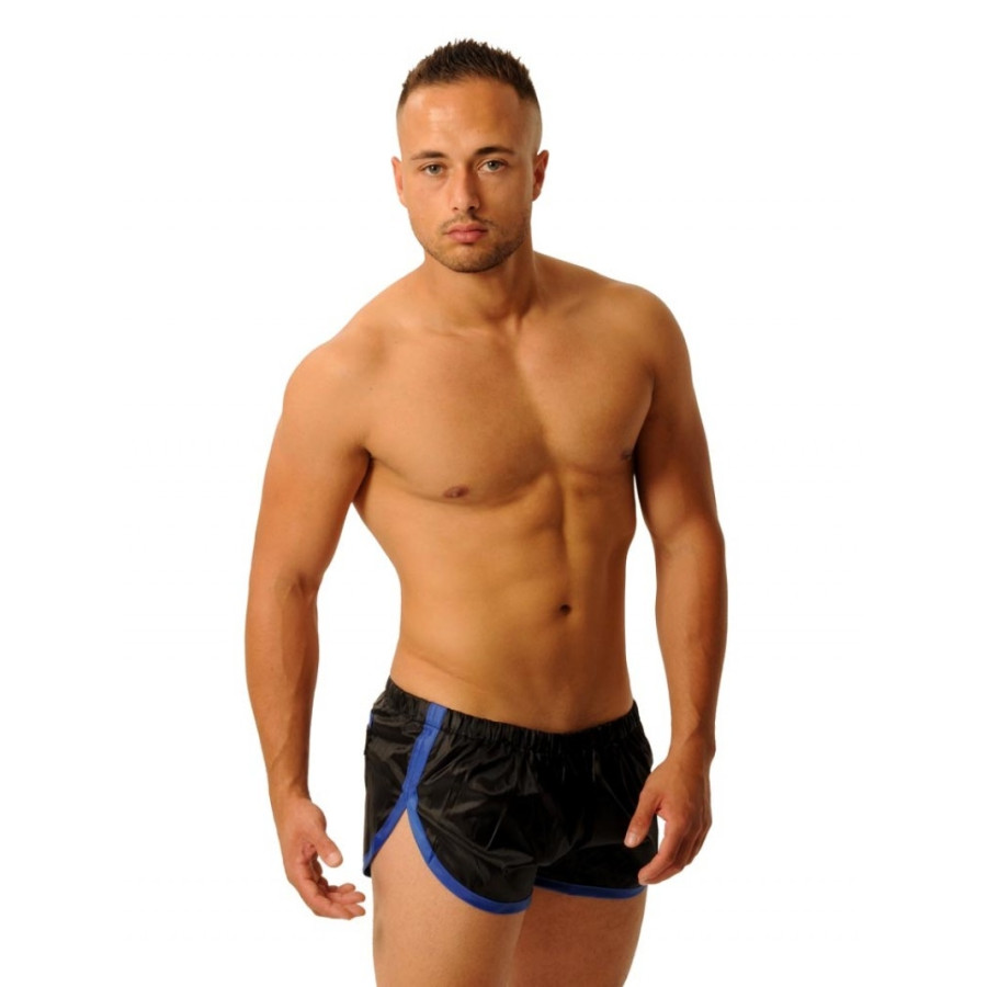 Short court Fist Noir-Bleu