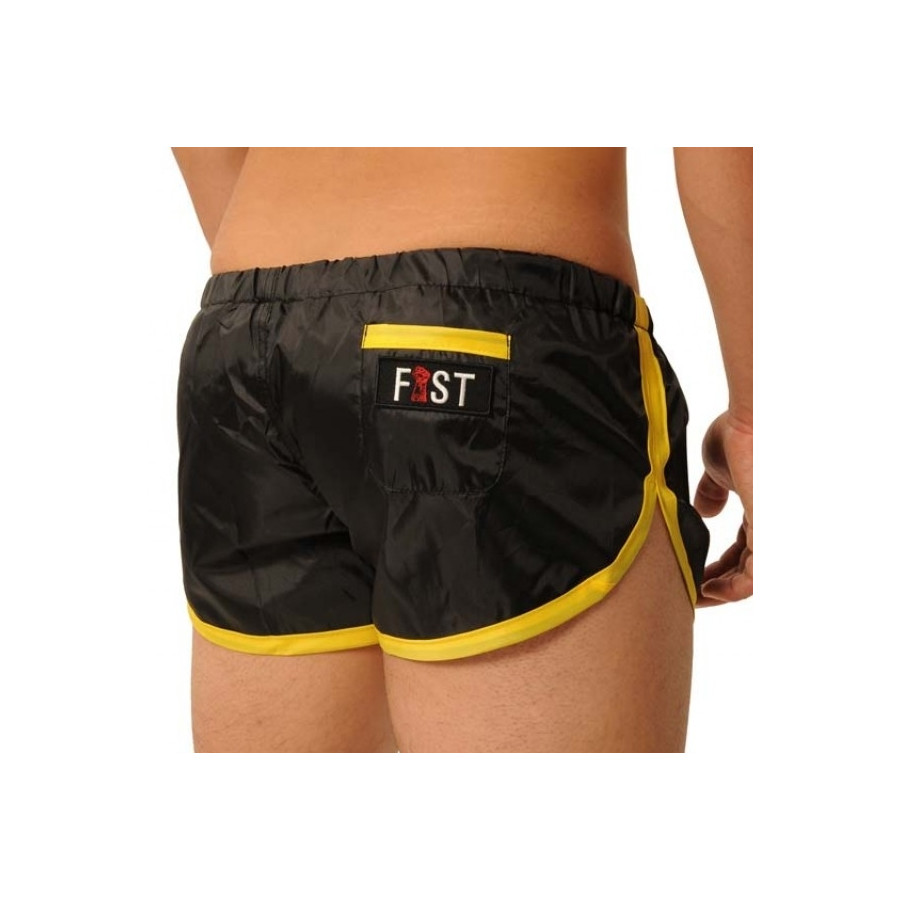 Short court FIST Noir-Jaune