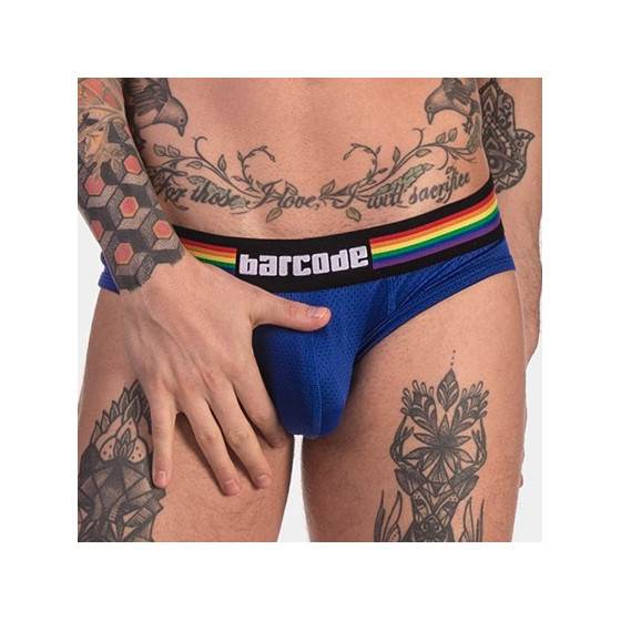 Slip Barcode Pride Bleu