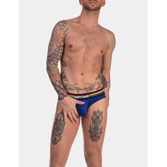 Slip Barcode Pride Bleu