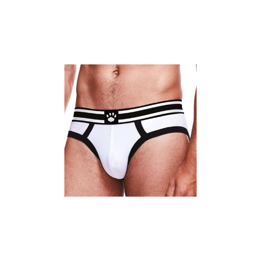 Slip Brief Prowler Blanc-Noir