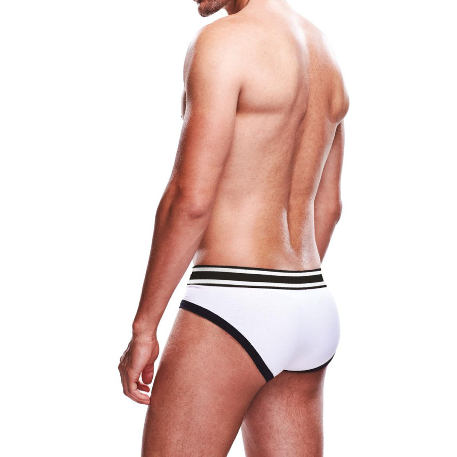 Slip Brief Prowler Blanc-Noir