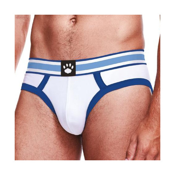 Slip BRIEF Prowler Blanc-Bleu