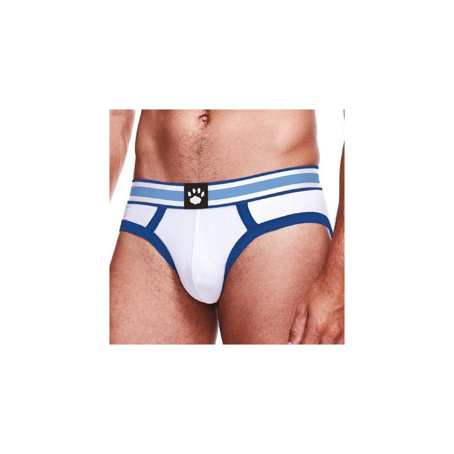 Slip BRIEF Prowler Blanc-Bleu