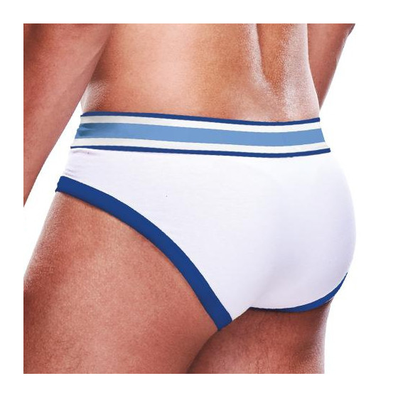 Slip BRIEF Prowler Blanc-Bleu