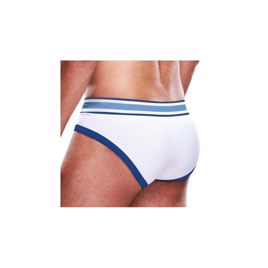 Slip BRIEF Prowler Blanc-Bleu