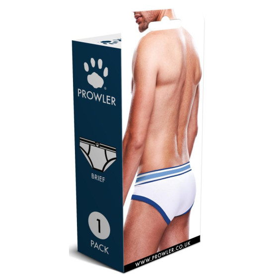 Slip BRIEF Prowler Blanc-Bleu