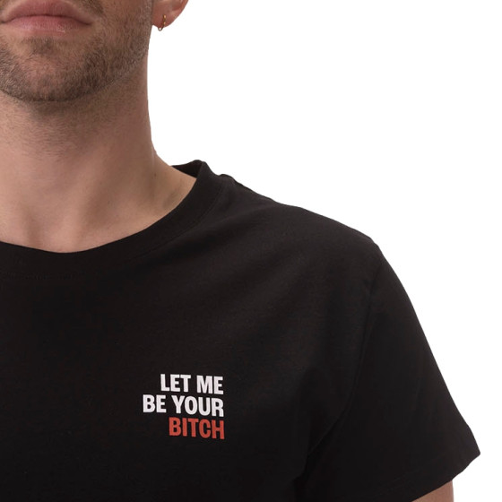 T-Shirt Let Me Be Your Bitch Barcode Berlin