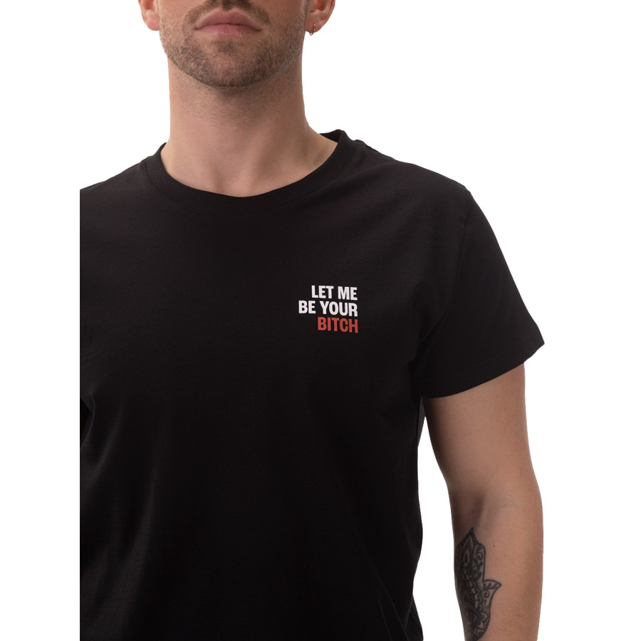 T-Shirt Let Me Be Your Bitch Barcode Berlin