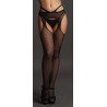 Collant avec lacets derrière Strappy Waist - Noir 