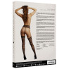 Collant effet porte-jarretelles Olivia - Noir