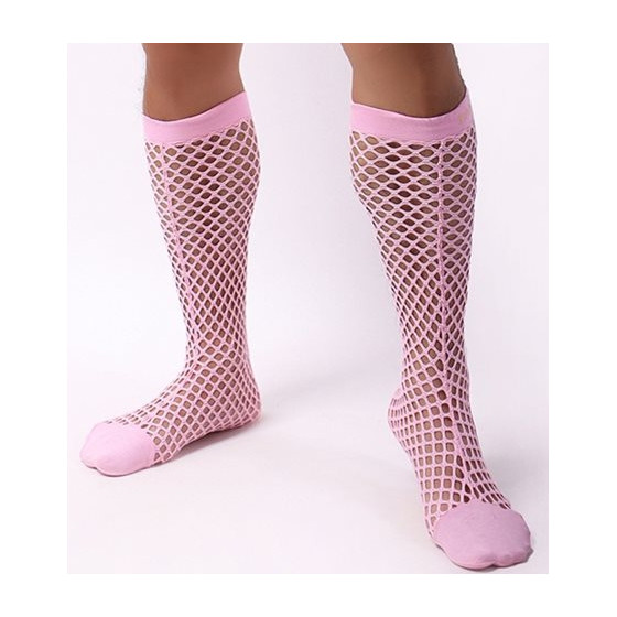 Chaussettes filet FANKAZI Roses