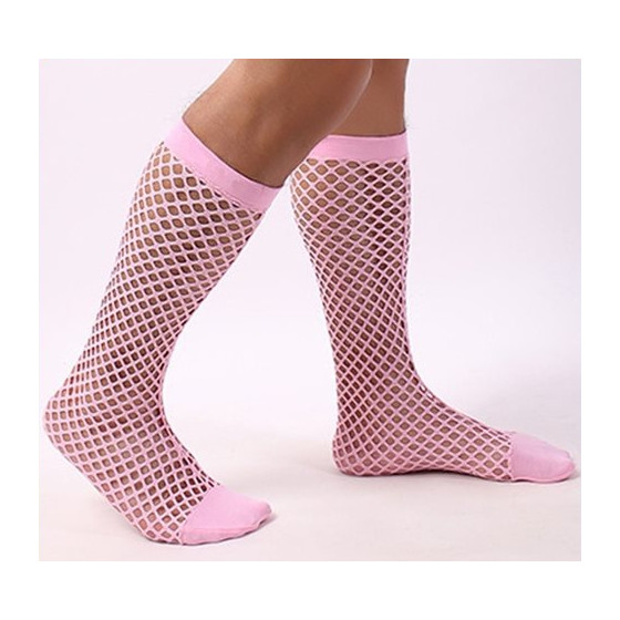 Chaussettes filet FANKAZI Roses