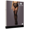 Collant ouvert taille haute Eyleen - Noir