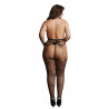 Collants à jarretelles Résille PANTYHOSE NET Noirs