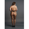 Collants à jarretelles Résille PANTYHOSE NET Noirs