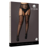 Bas avec porte-jarretelles HIGH WAIST Noirs