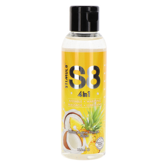 Lubrifiant Comestible Coco Pina Colada 4in1 S8 125mL