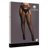 Collants Résille Grande taille STRAPPY Noirs