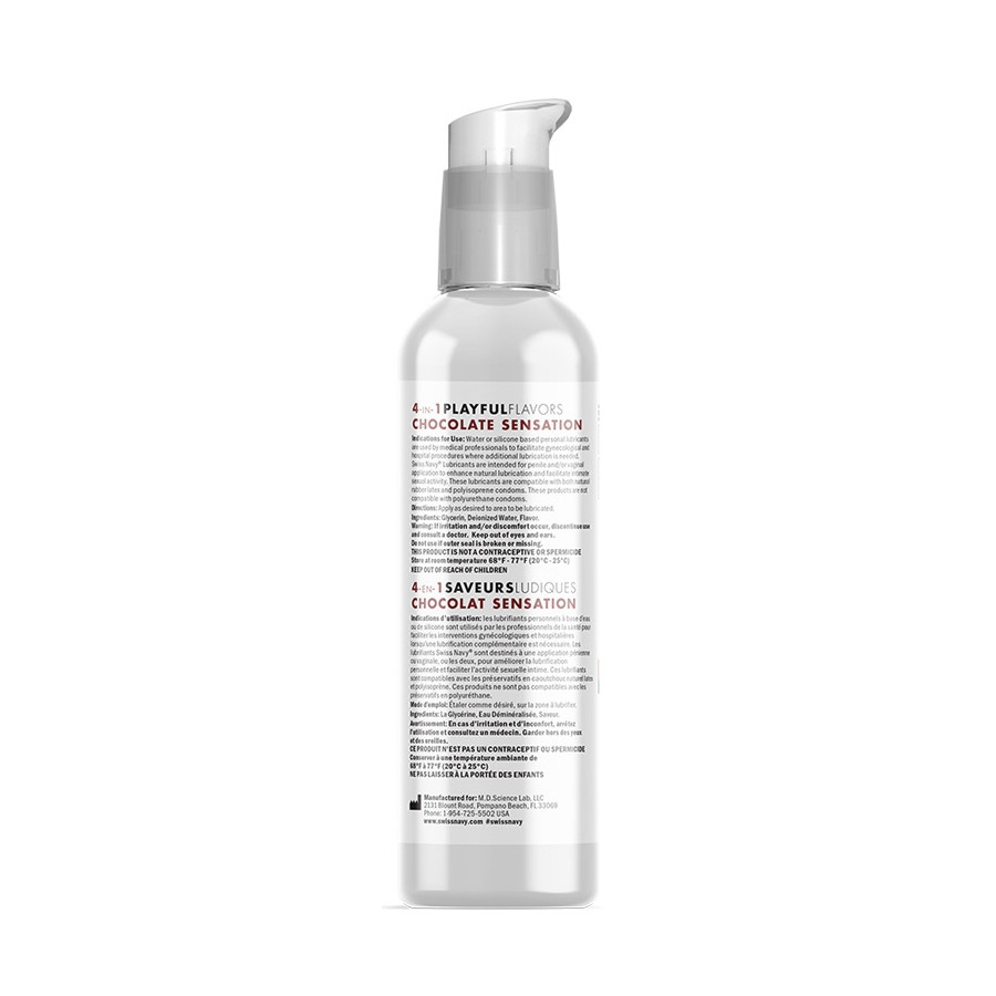 Lubrifiant comestible Playful Chocolat 118ml