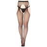 Collants Fishnet Suspender Noirs