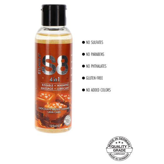 Lubrifiant Comestible Chocolat 4in1 S8 125mL