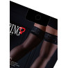 Bas Toucher satin Noirs