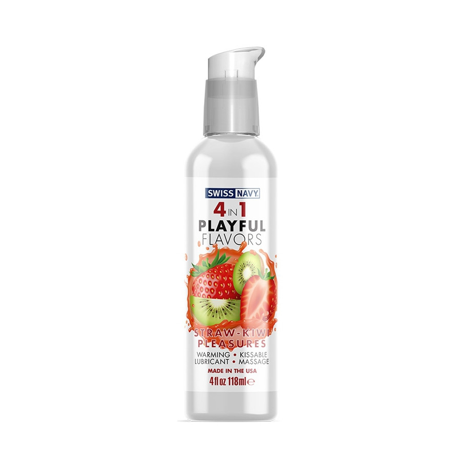 Lubrifiant comestible Playful Fraise-Kiwi 118ml Lubrifiant comestible Playful Fraise-Kiwi 118ml