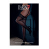 Bas avec effet porte-jarretelles Satin Touch Noirs