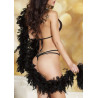 Body dentelle - Roses rouges