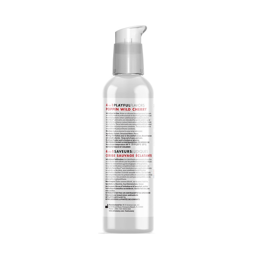 Lubrifiant comestible Playful Cerise 118ml