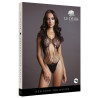 Body Strappy Lace Teddy Noir