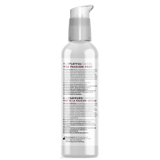 Lubrifiant comestible Playful Fruits de la Passion 118ml