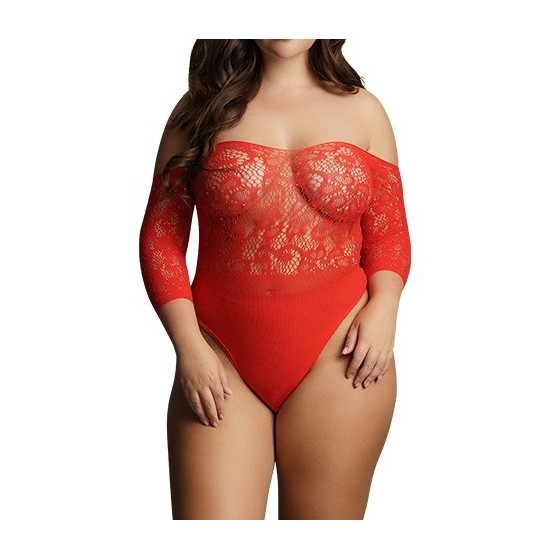 Body CROTCHLESS Rouge