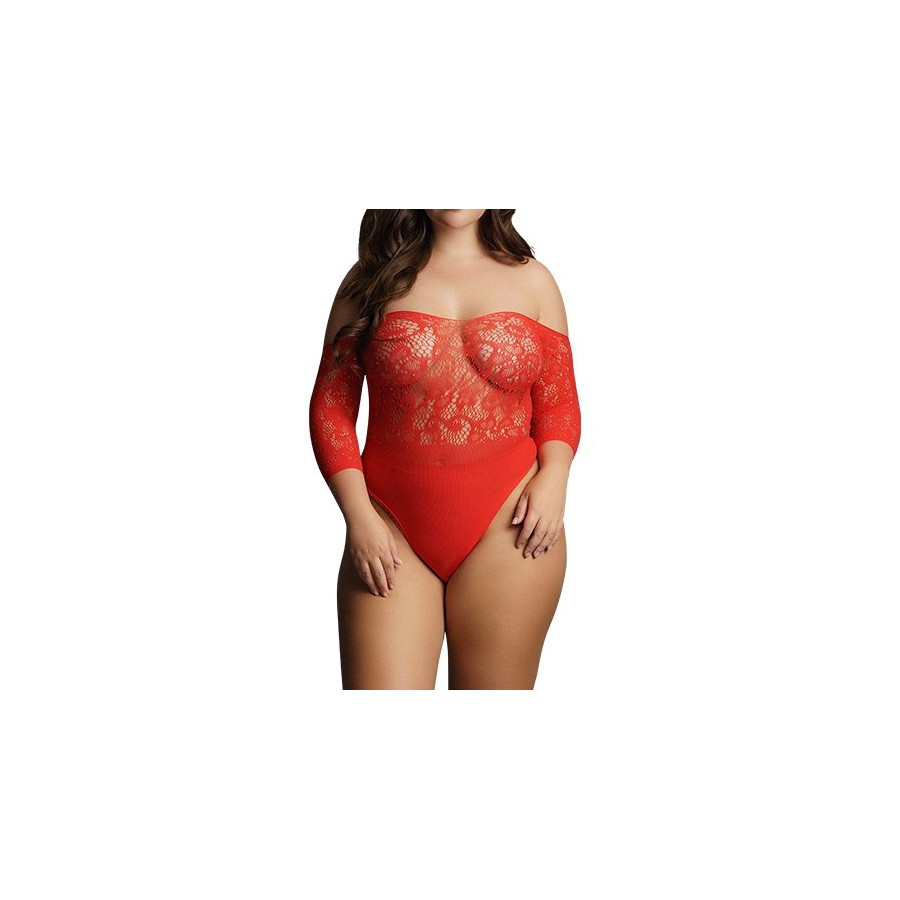 Body CROTCHLESS Rouge